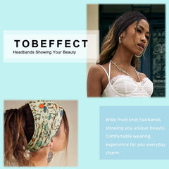 Tobeffect bandeau imprimé infirmière doux, pratique et chic pour le travail.