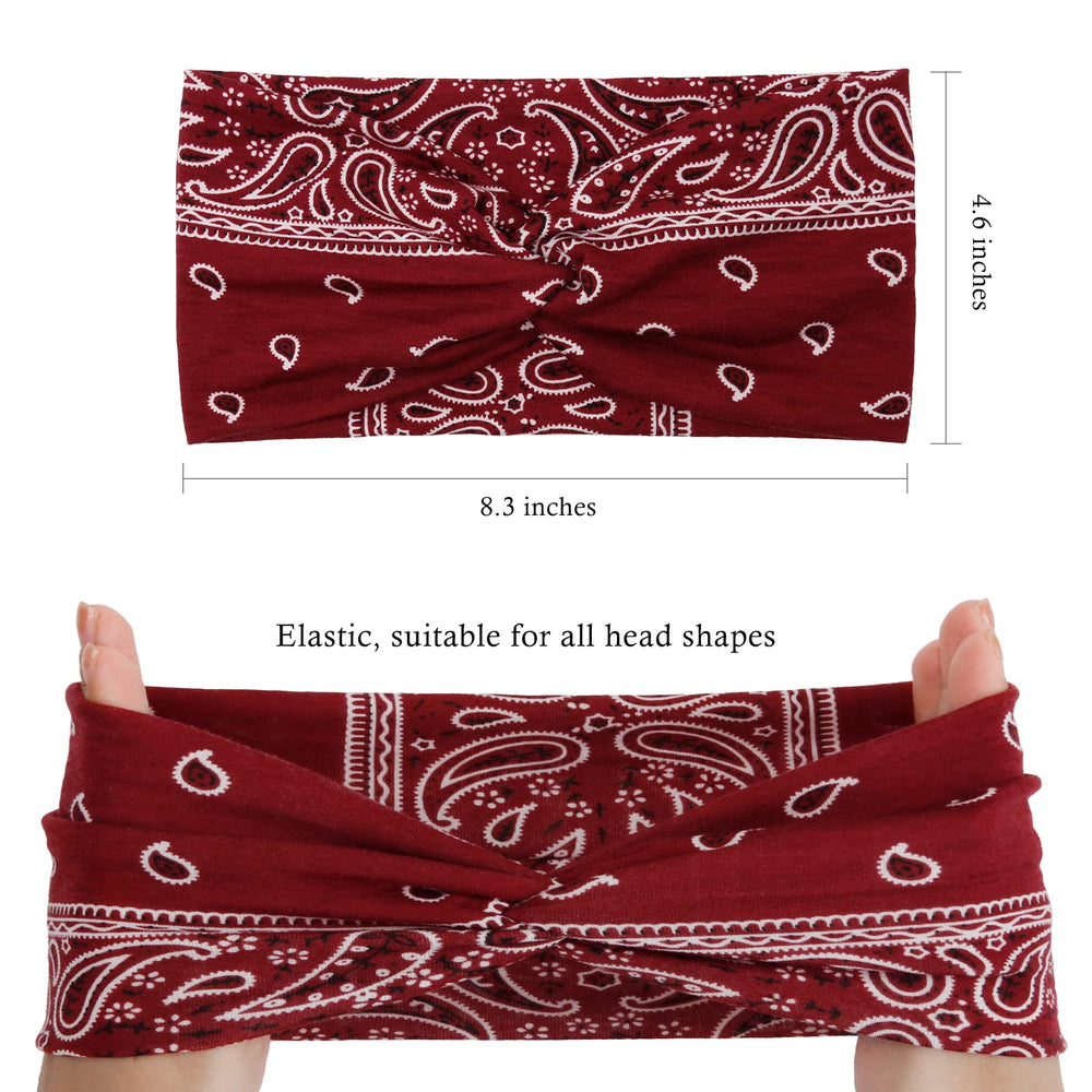 Bandeau boho large marron par Tobeffect, solution légère pour journées sans effort.
