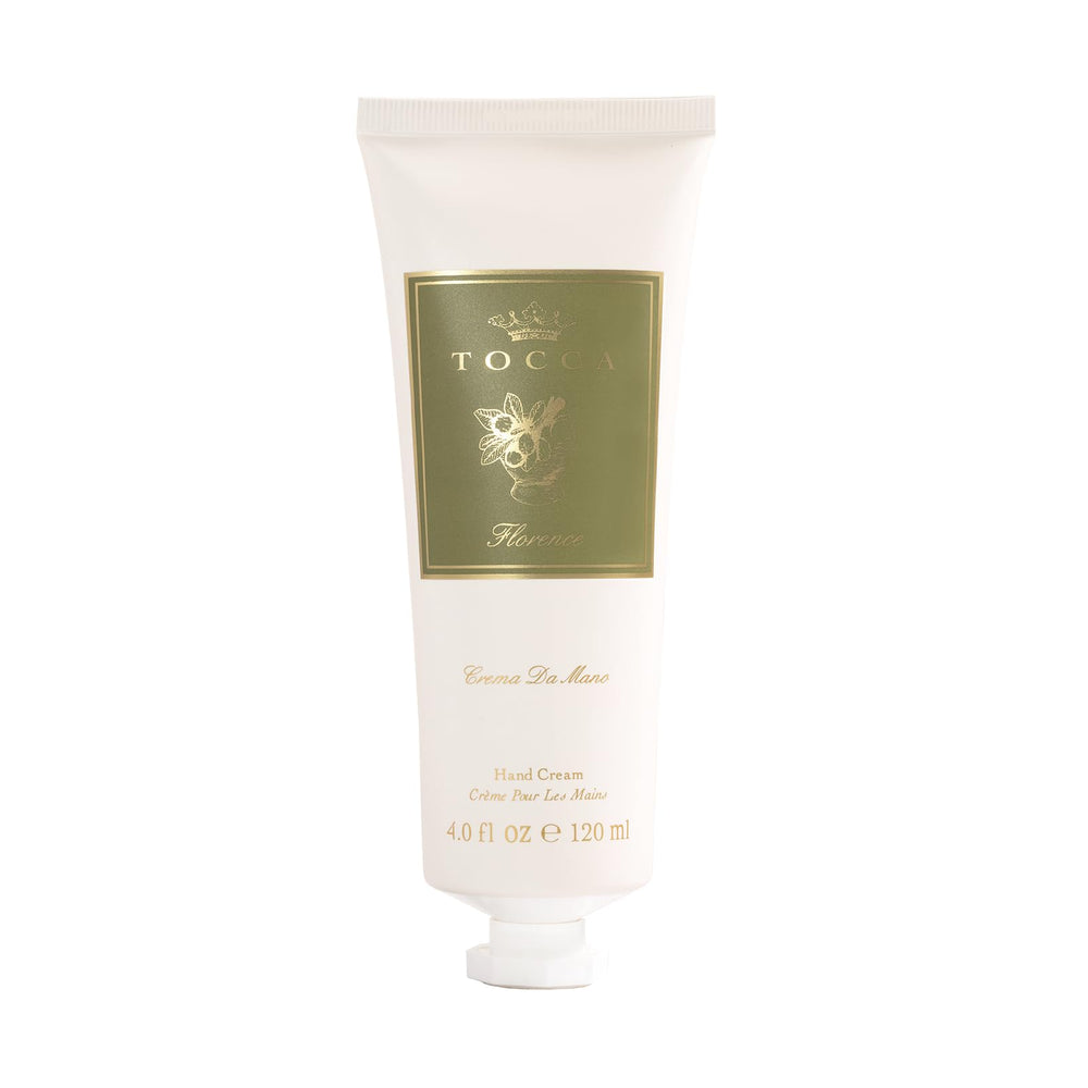 Utilisation quotidienne avec Tocca Florence pour des mains douces.