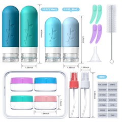 Tocelffe bouteilles silicone 90 ml: sécurité et fiabilité en déplacement.