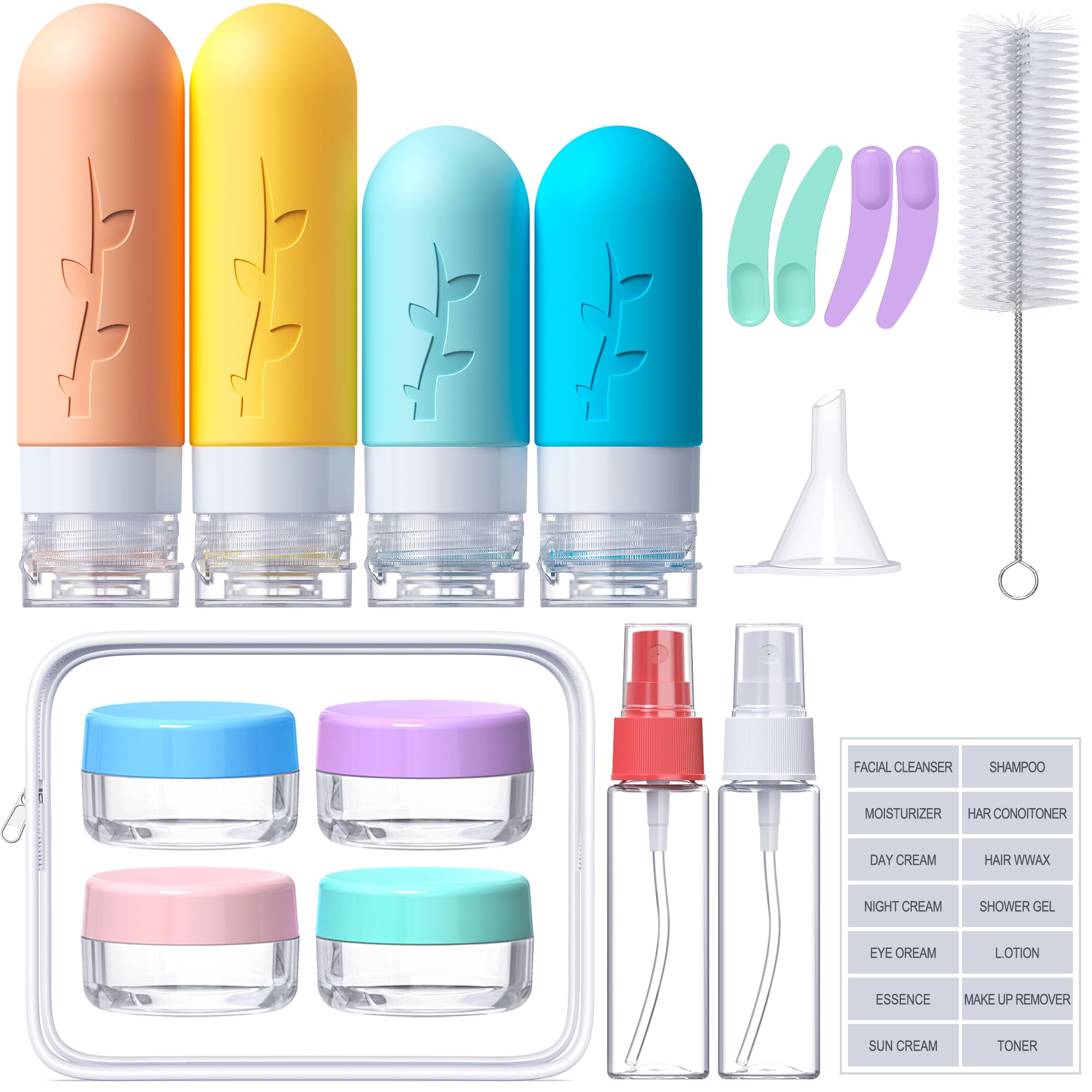 Kit d’accessoires Tocelffe pour voyage, facilité et confort.