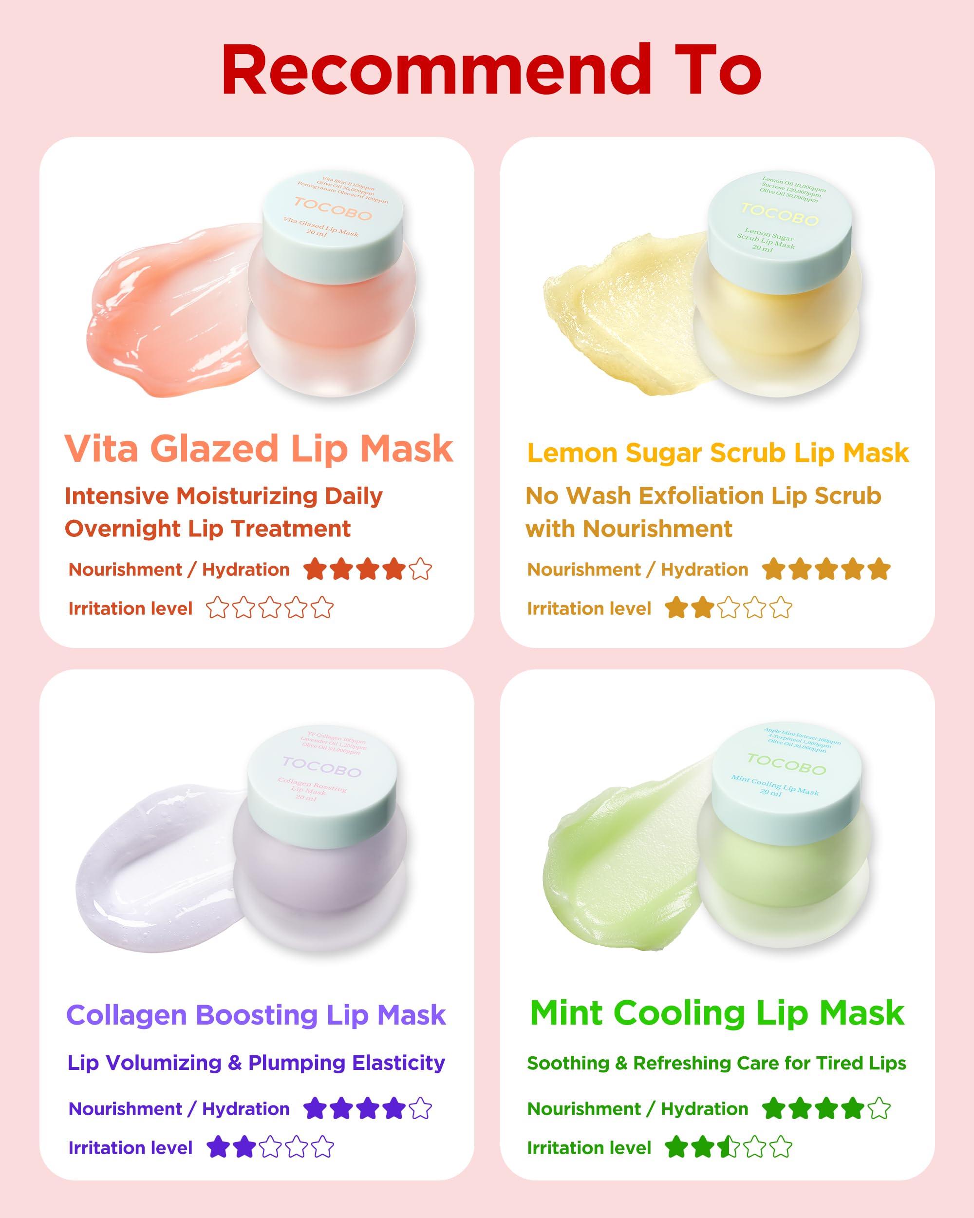 TOCOBO Nighttime lip care routine ready for morning refresh