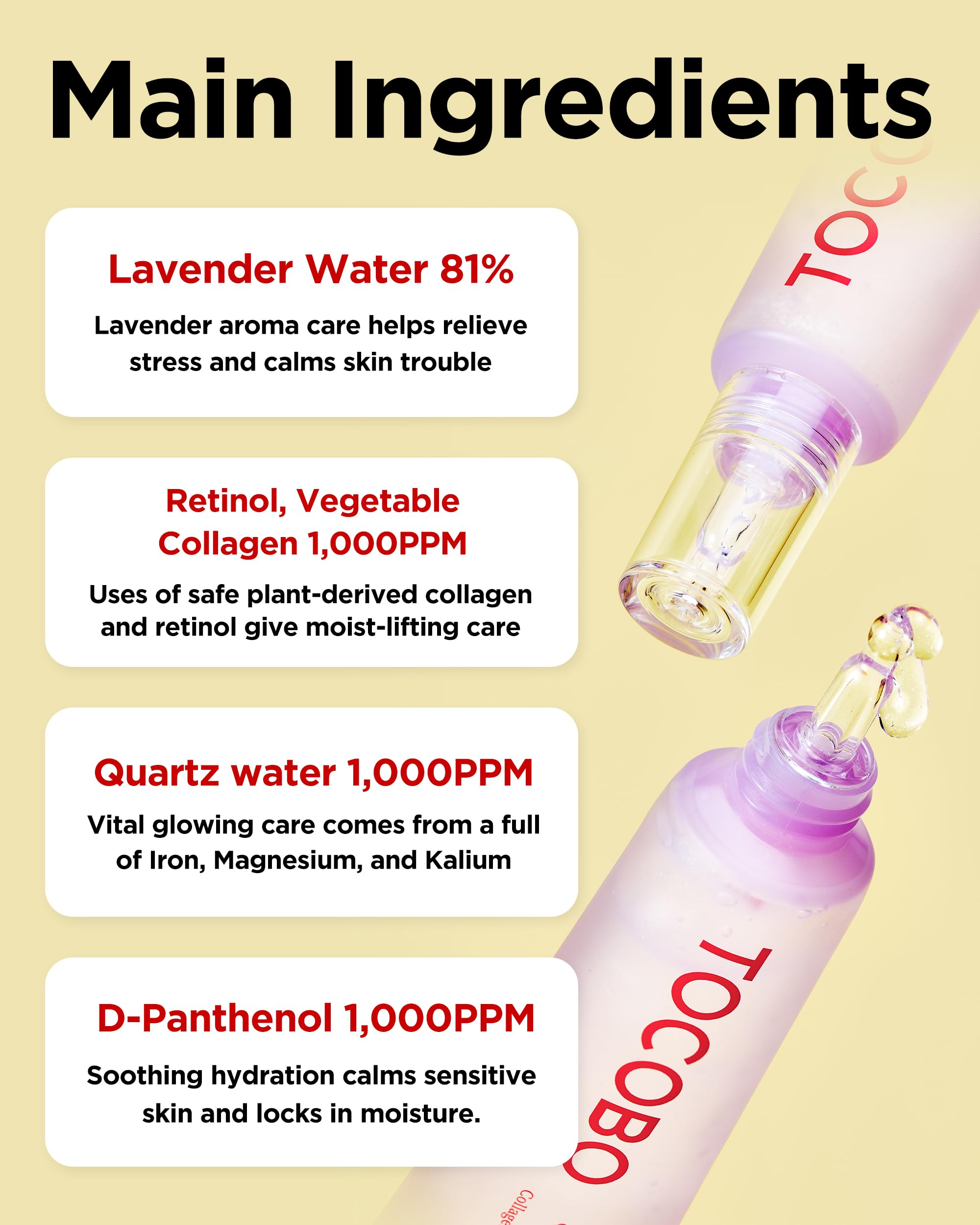 TOCOBO retinol vegetal lift yeux, aide a reduire les ridules.
