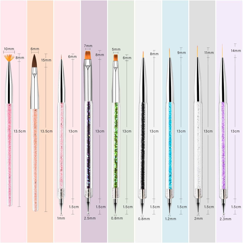 TOCOLES manche en acrylique stabilise la prise en main lors de l’application.