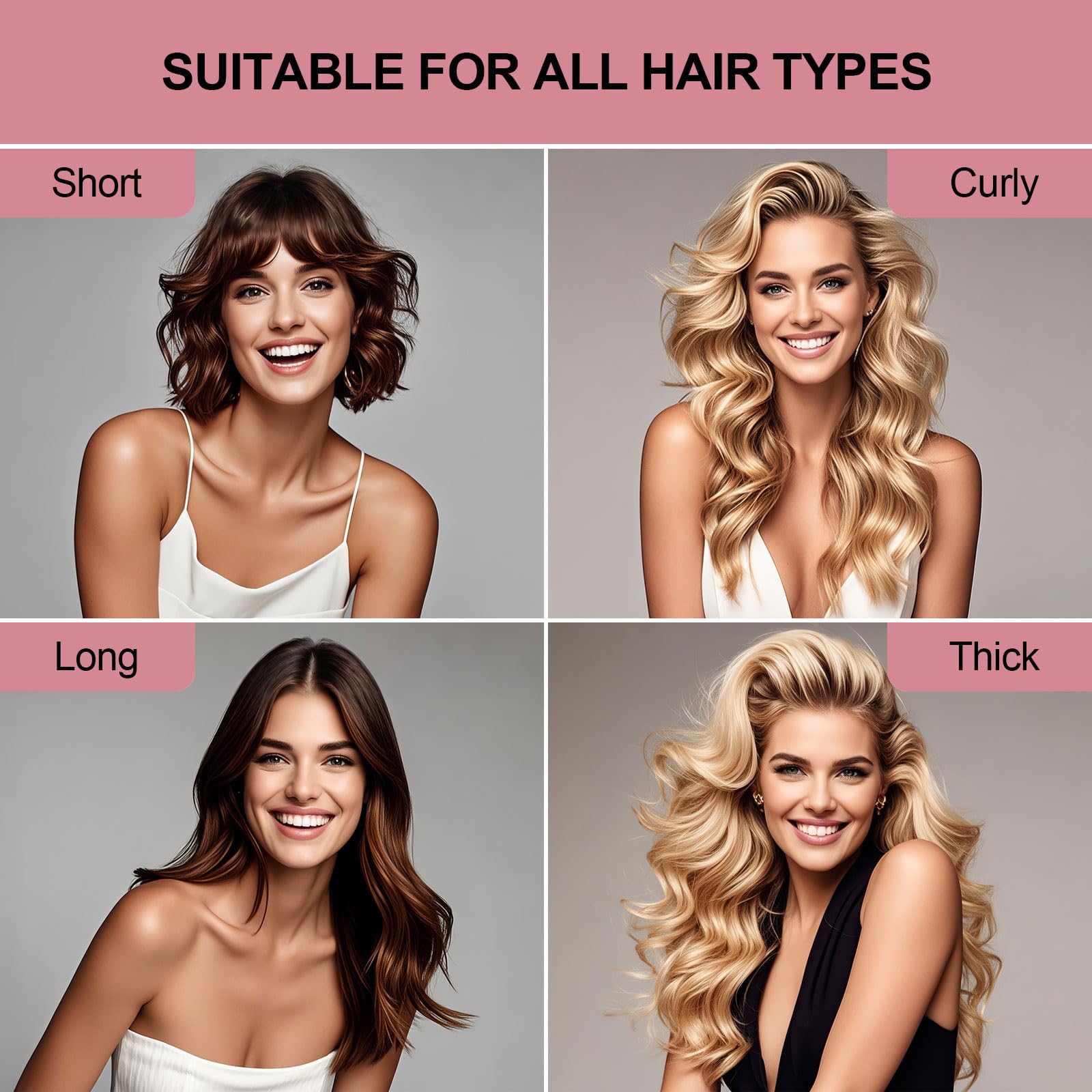 Togayu convient à tous les types de cheveux pour volume naturel.