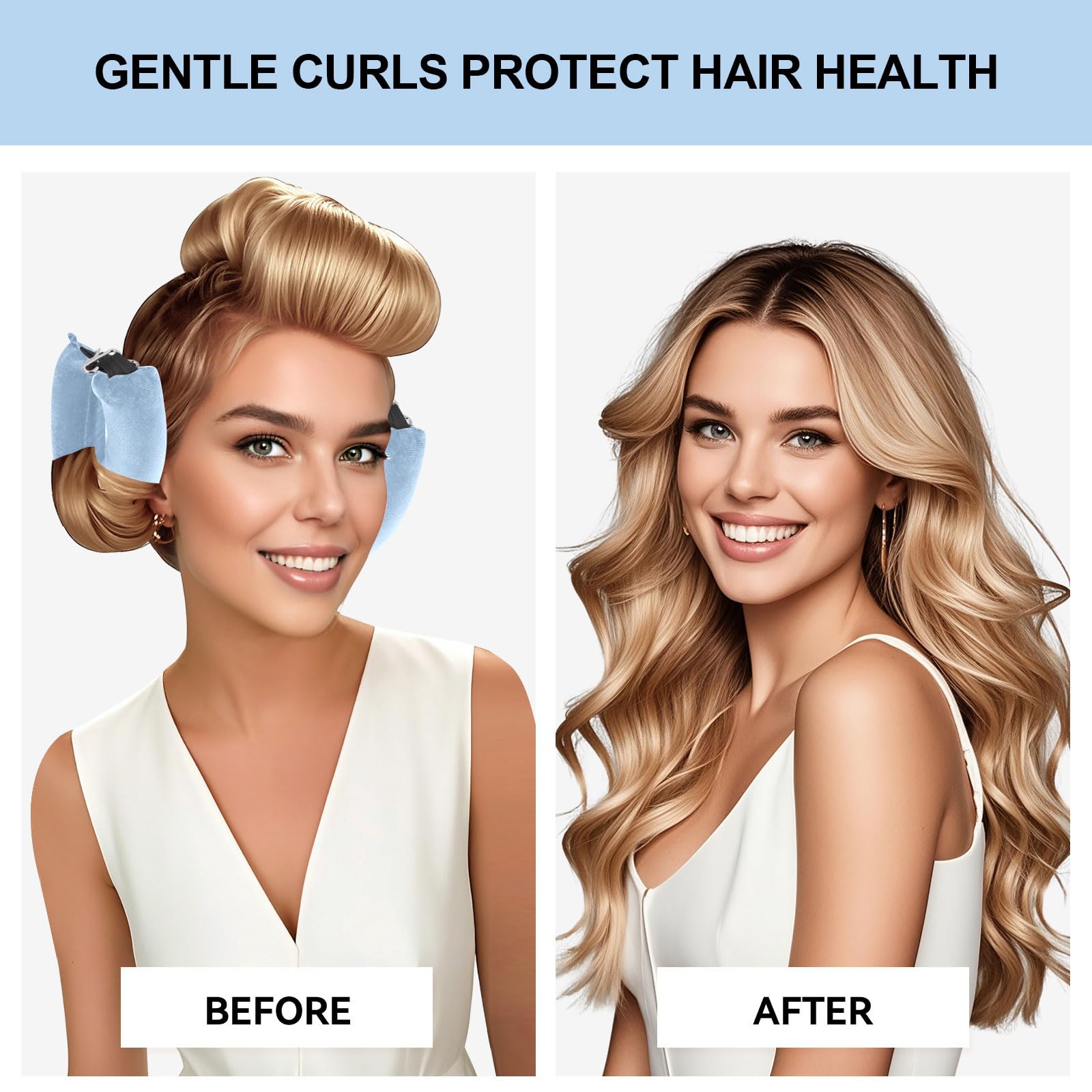 Togayu wand flexible confort nocturne et adaptation à tous types de cheveux