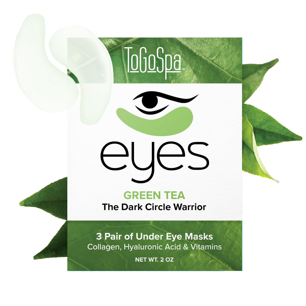 ToGoSpa coussin gel Yeux Thé Vert – fraîcheur ciblée pour les poches et le regard