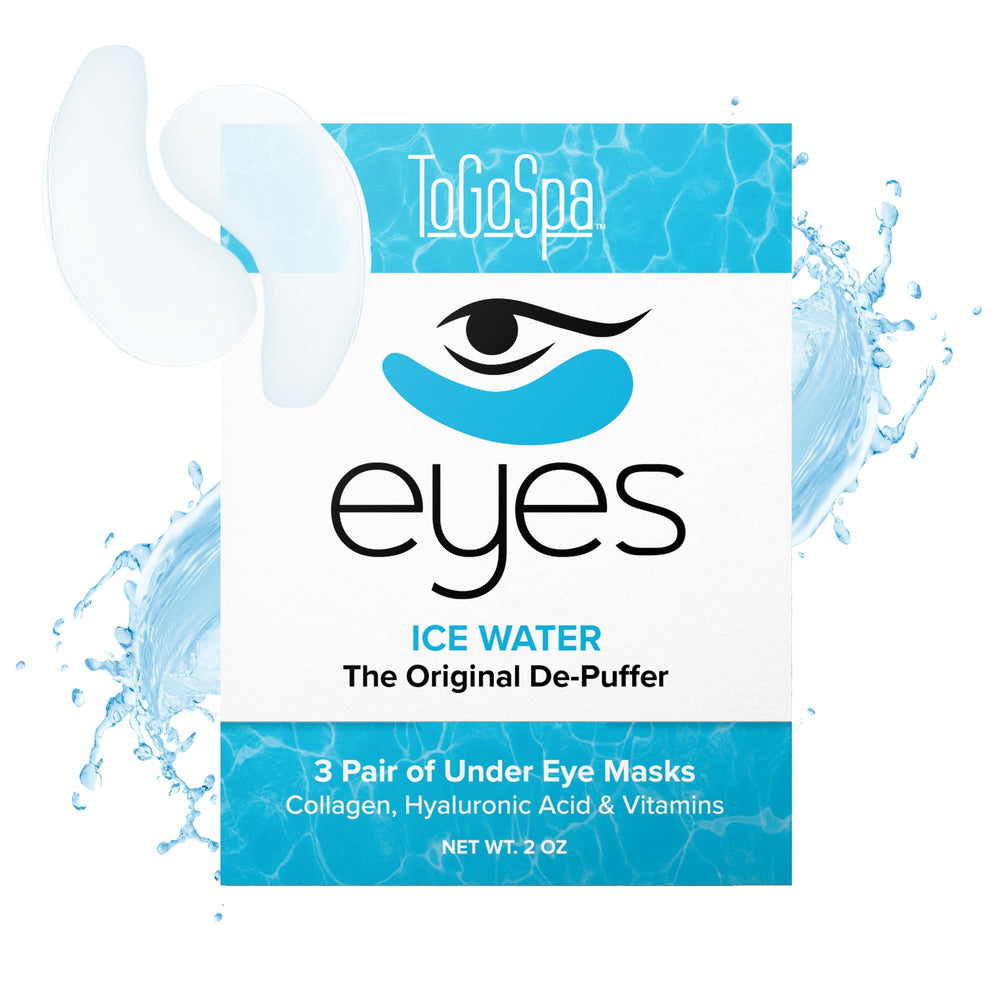 ToGoSpa Ice Water EYES patchs gel sous-yeux rafraîchissants et hydratants.