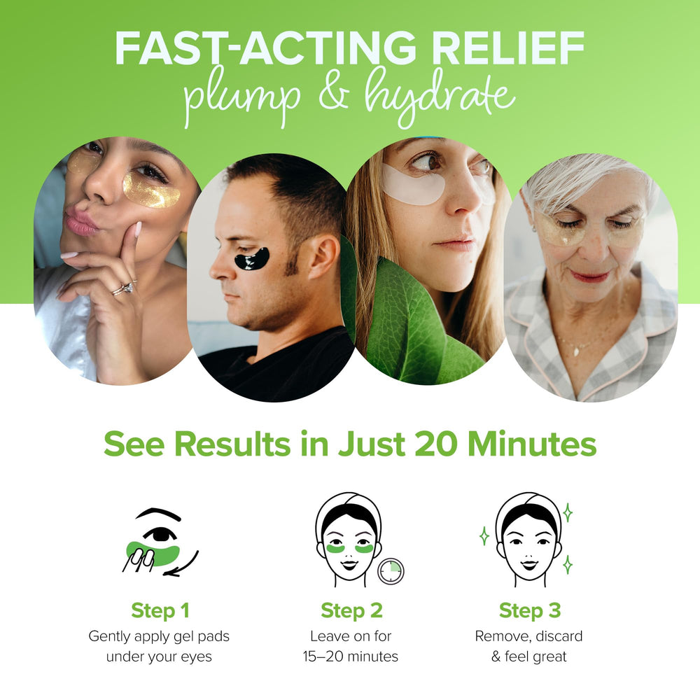 ToGoSpa pack 3 coussins gel Yeux – routine pratique et régulière