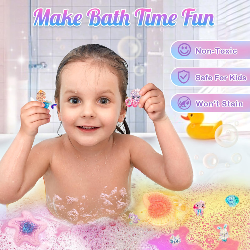 Toidgy Boules de Bain Sirène — parfum naturel pour une peau délicate.