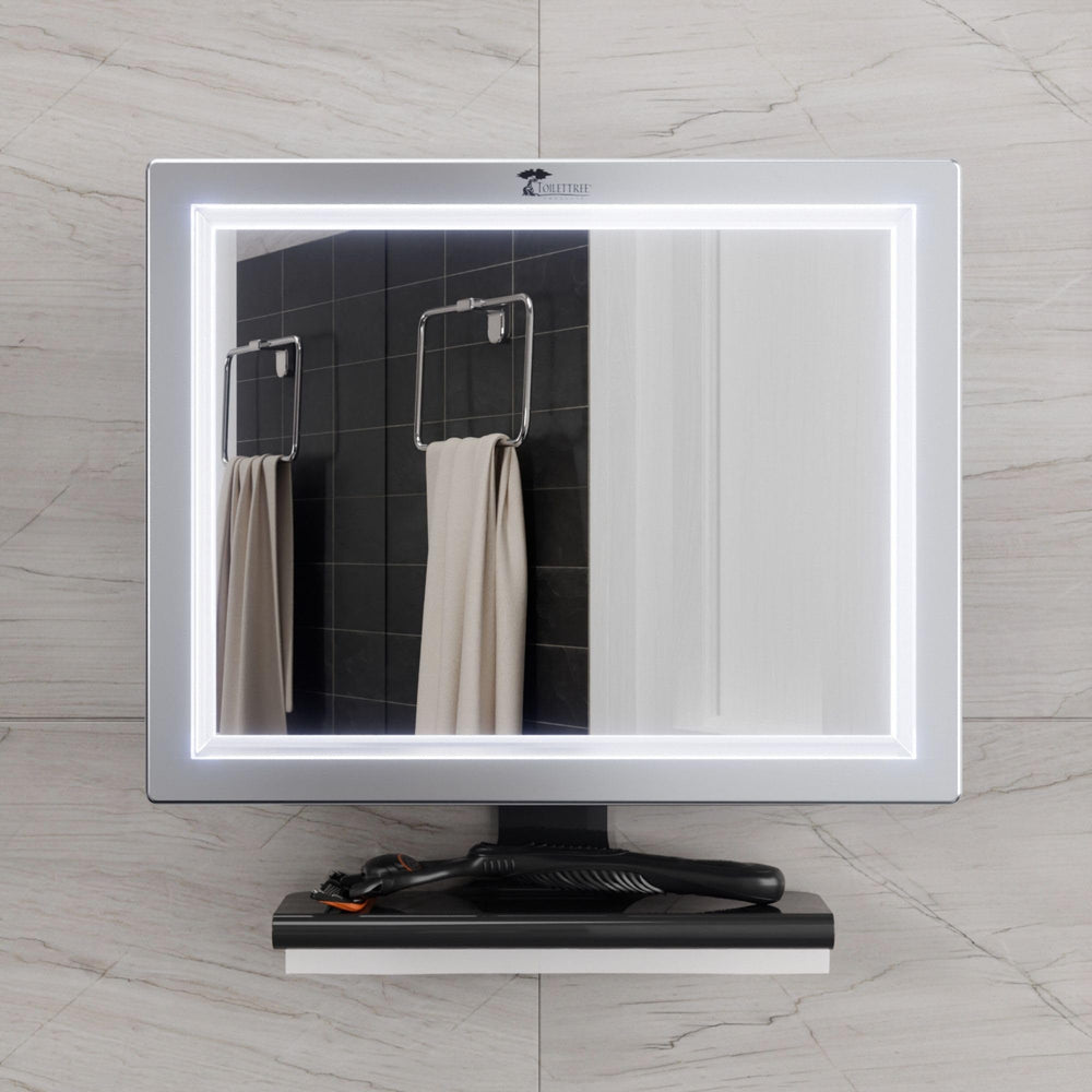 ToiletTree Deluxe Résistance aux chocs: miroir durable dans la douche.