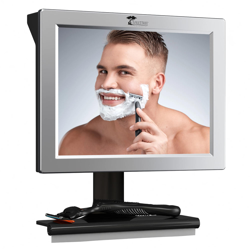 ToiletTree Miroir Douche Anti-Buée, clarté durable pour le rasage.