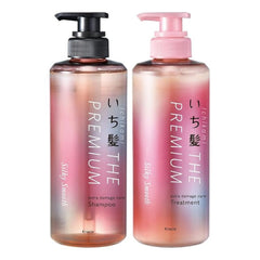 Ichikami Premium Shampoo bouteille: douceur et brillance pour cheveux fragilisés sans sulfate