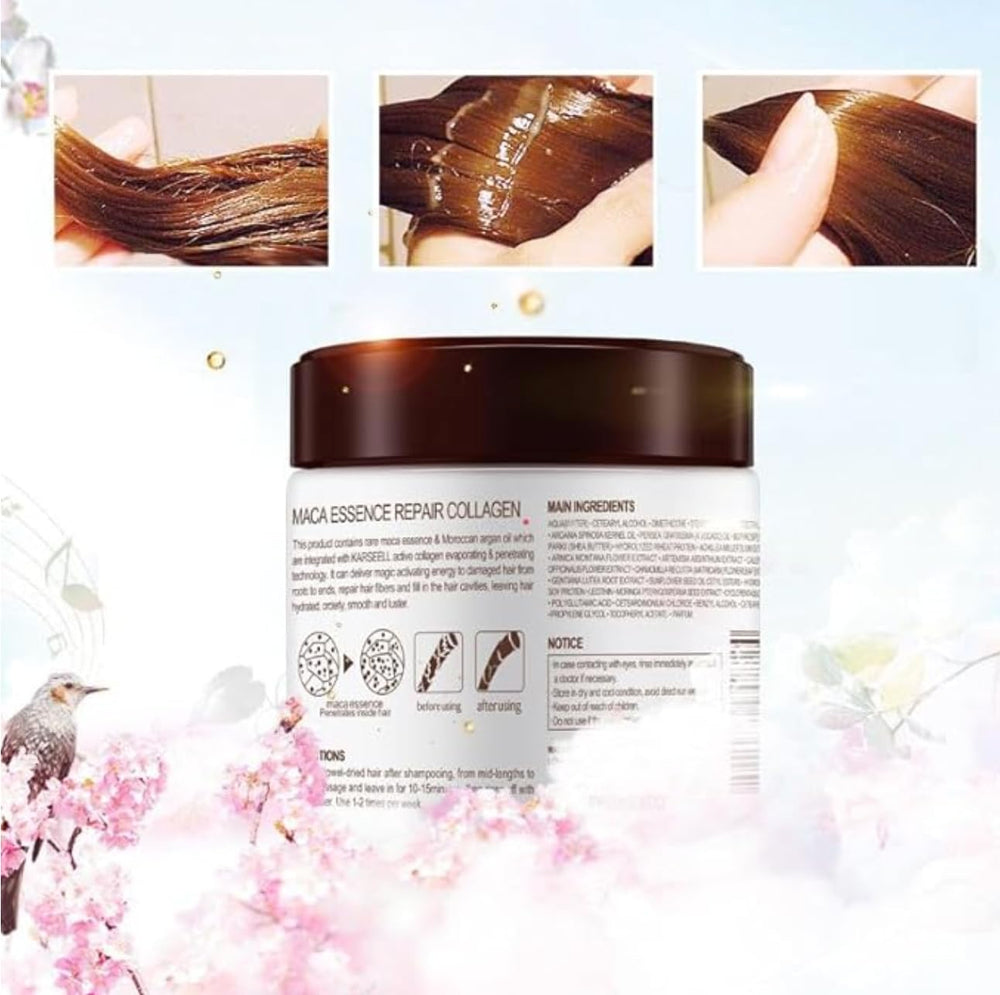 TOLO Deals Huile d'argan traitement profond pour cheveux secs et abîmés