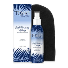 TOMAS TOTAL TAN: flacon spray instantané pour un bronzage uniforme sans soleil.