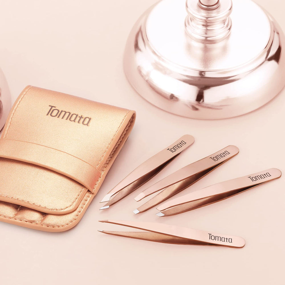 Tomata ensemble pince-sourcils 4-pieces couvre plusieurs besoins beauté.