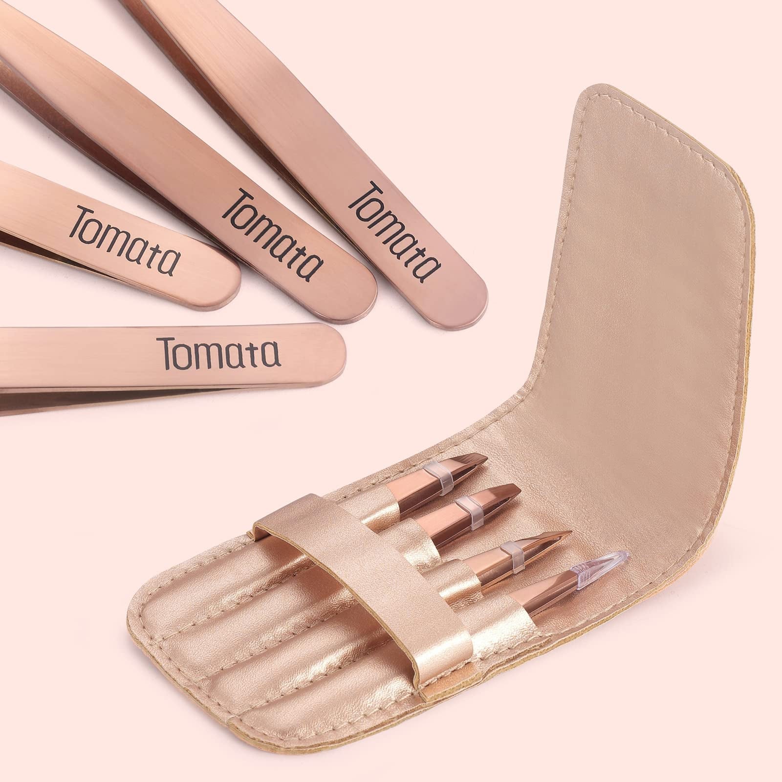Tomata pince-sourcils acier inoxydable garantit durabilite et longévité.