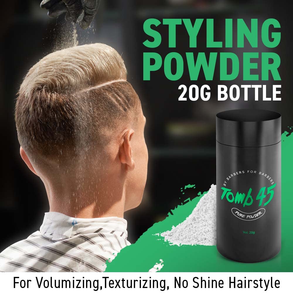 Poudre Tomb45 Pure pour volume sans résidu et finition mate
