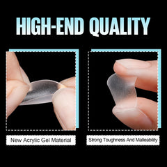 TOMICCA 15 tailles différentes pour toutes les longueurs d'ongles.