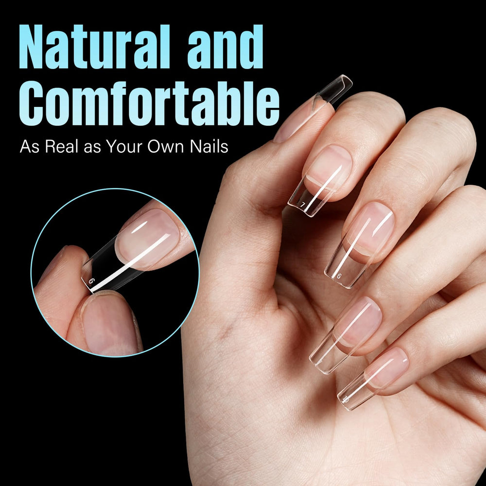 Compatibilité des bouts d'ongles demi-matte TOMICCA avec le vernis.
