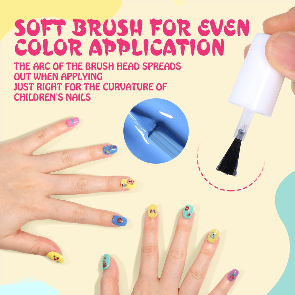 Vernis TOMICCA séchant rapidement, toucher possible en quelques minutes.