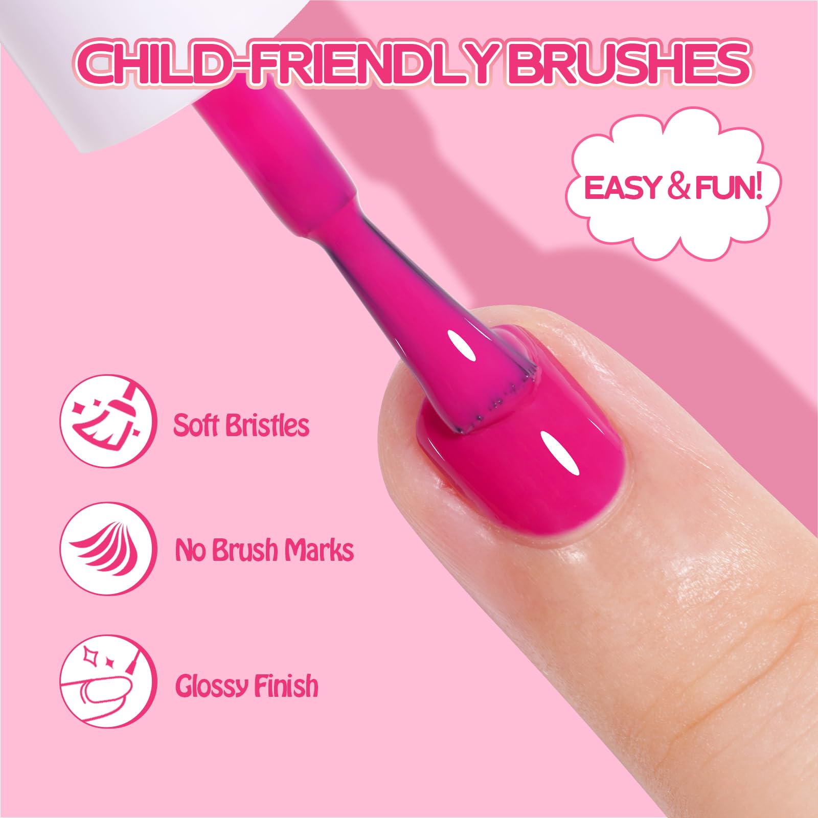 Vernis TOMICCA pour enfants : formulation sans substances toxiques.