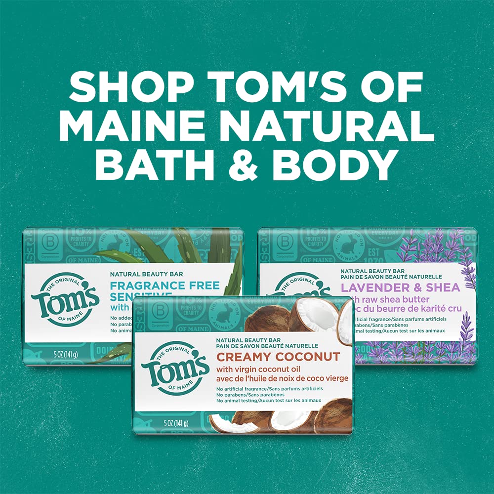 Barre Tom's of Maine parfum coco, senteur gourmande.