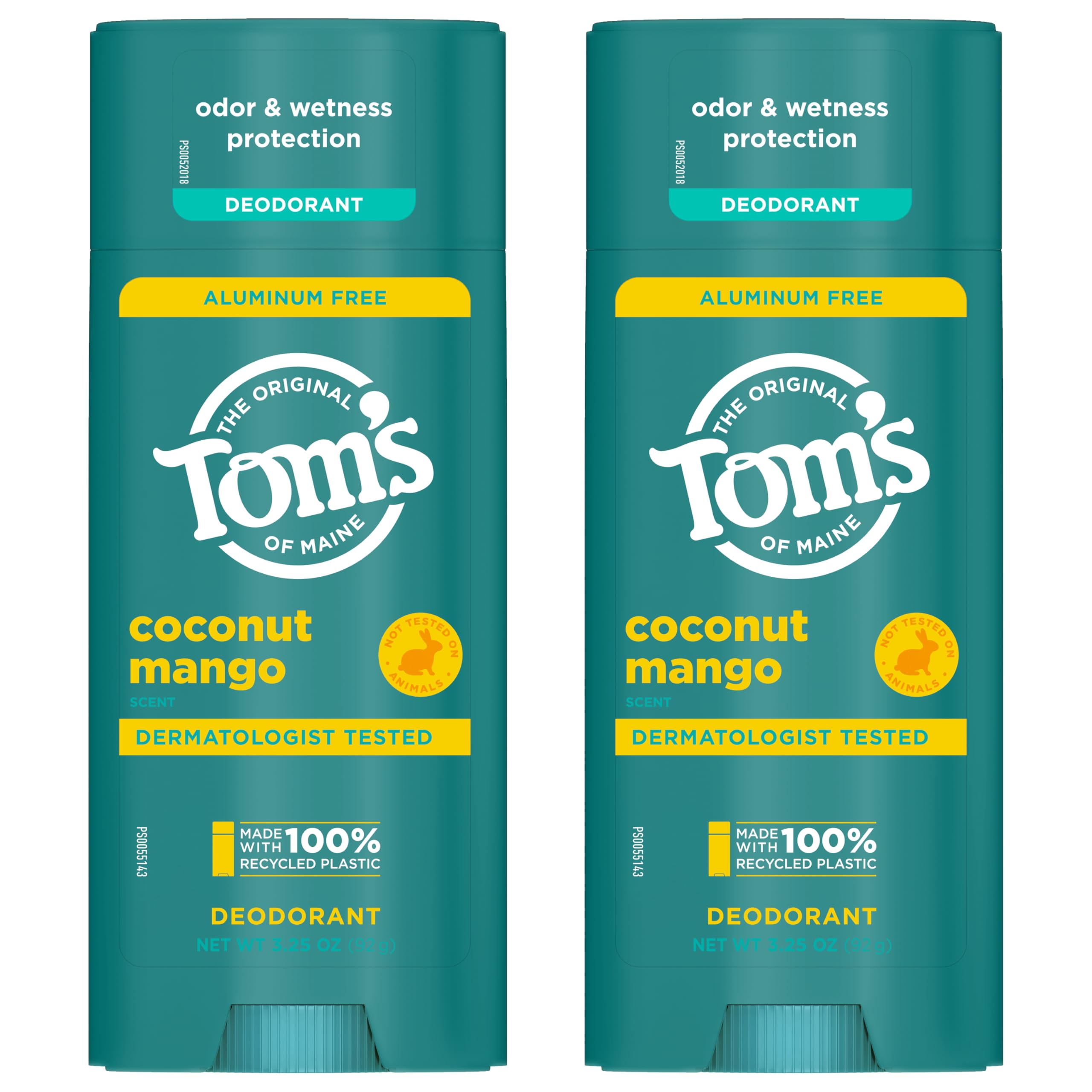 Tom's of Maine Coconut Mango, parfum naturel et durable.