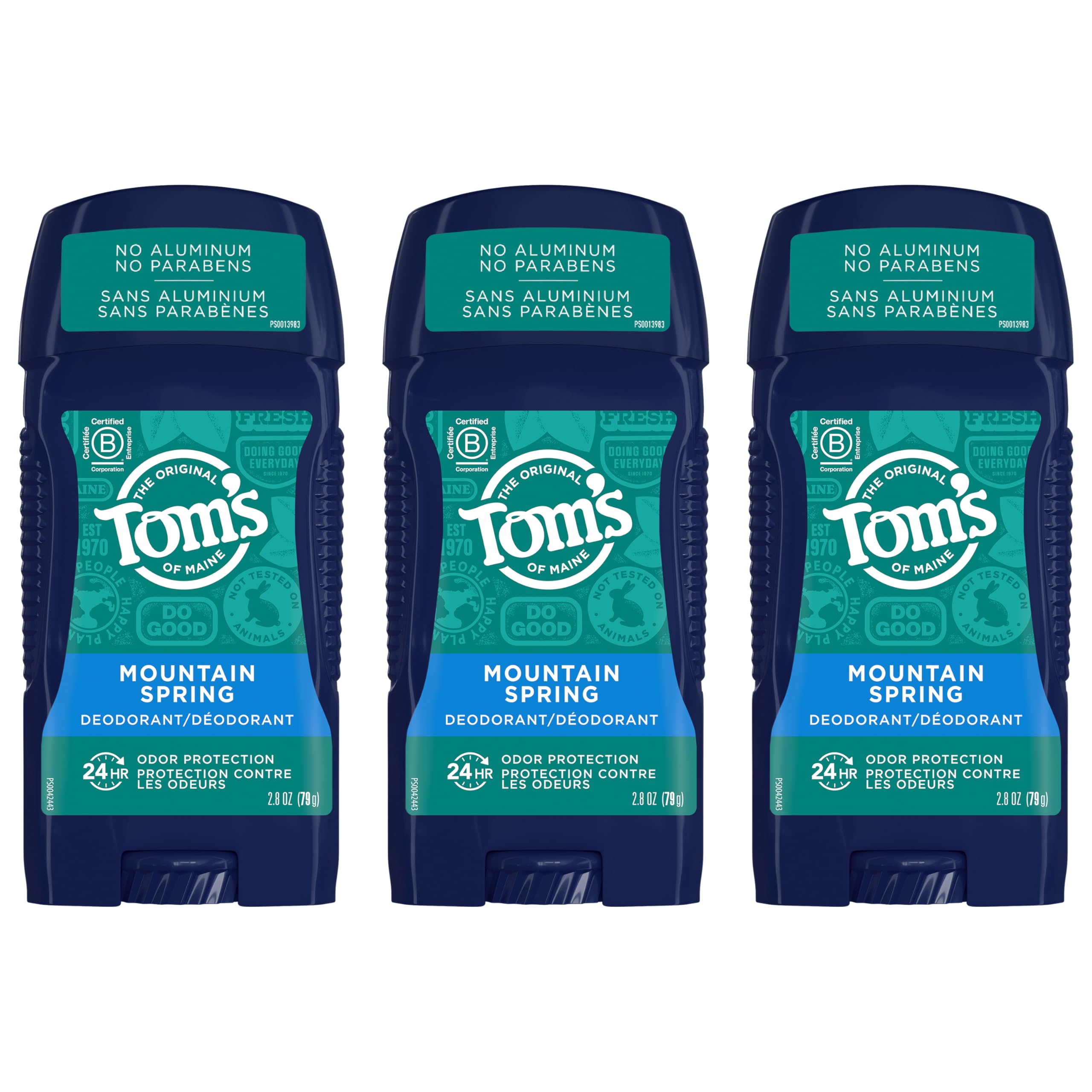 Déodorant Tom's of Maine vegan sans tests sur animaux – soin responsable