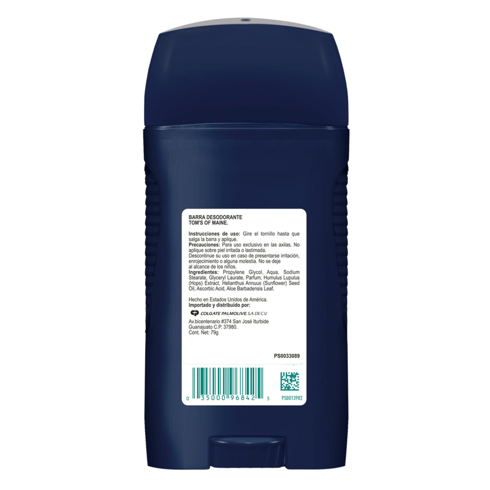 Application facile du déodorant Tom's of Maine – sensation fraîche durable