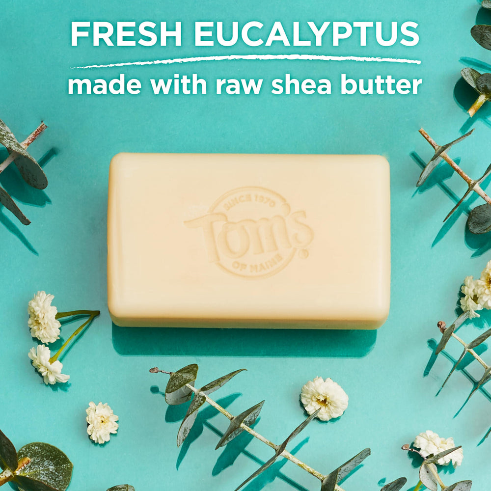 Tom's of Maine parfum eucalyptus apaisant, douche rafraîchissante.