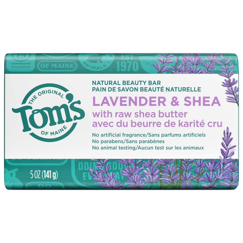Routine douche avec Tom's of Maine Lavande et Karité