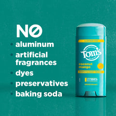 Tom's of Maine Coco Mangue, protection contre l’humidité toute la journée.