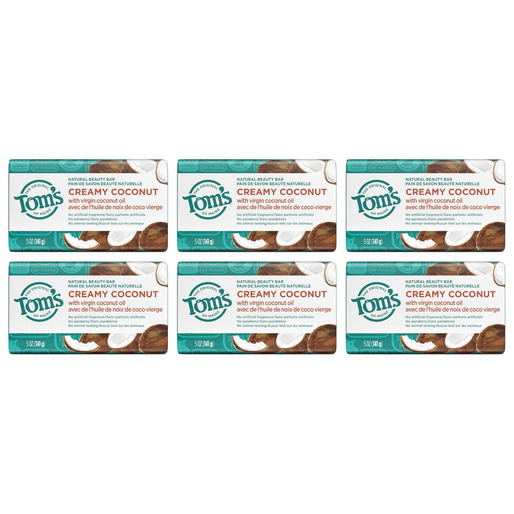 Tom's of Maine dermatologiquement testé — douceur et hydratation.