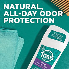 Tom's of Maine Déodorant Lavande Sauvage prêt à l'emploi.