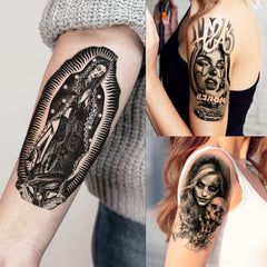 Toneoldshu tatouages temporaires Totem animal: style audacieux pour festivals et concerts