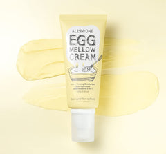 Extraits d’œuf présents dans Egg Mellow Cream, nourrissants pour la peau.