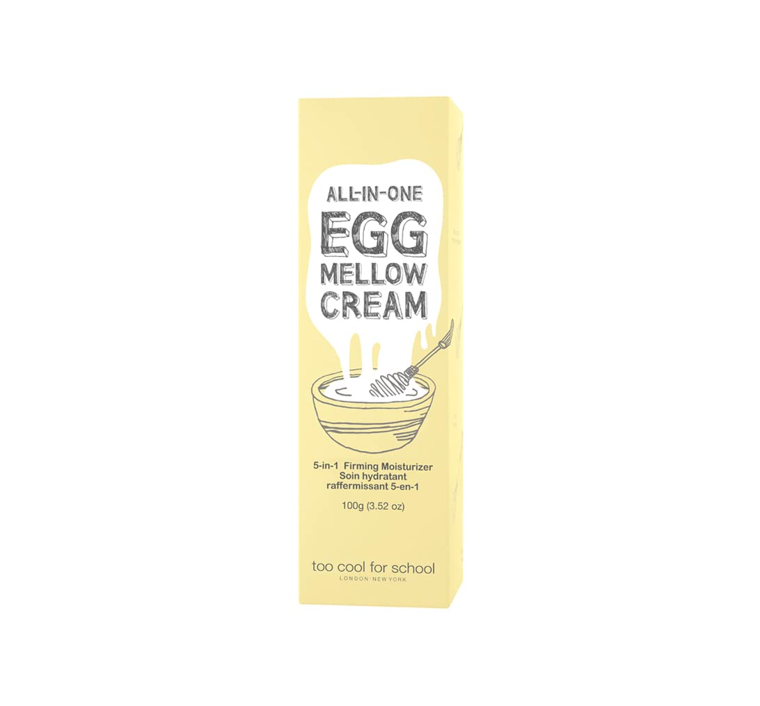 Texture crème onctueuse de Egg Mellow Cream pour une application fluide.
