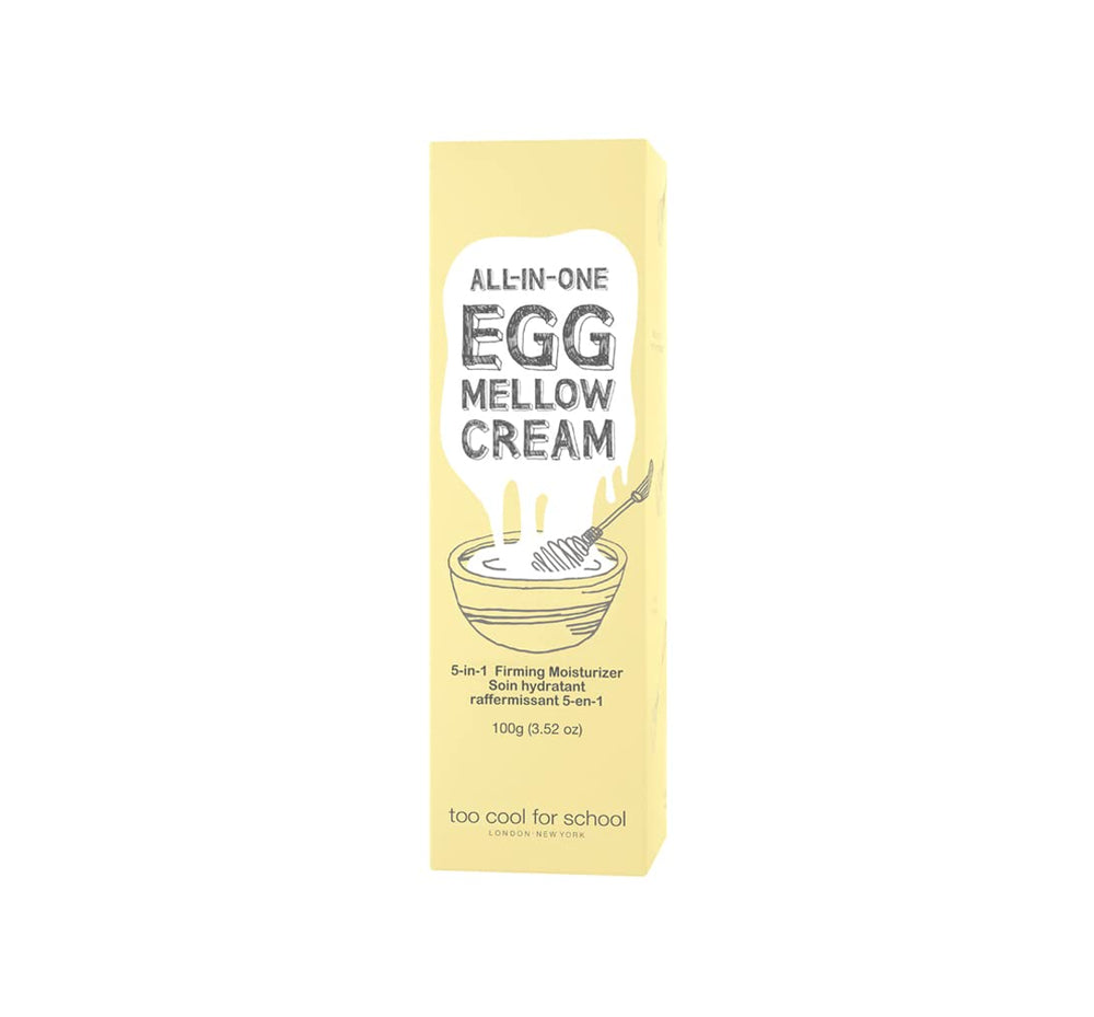 Texture crème onctueuse de Egg Mellow Cream pour une application fluide.
