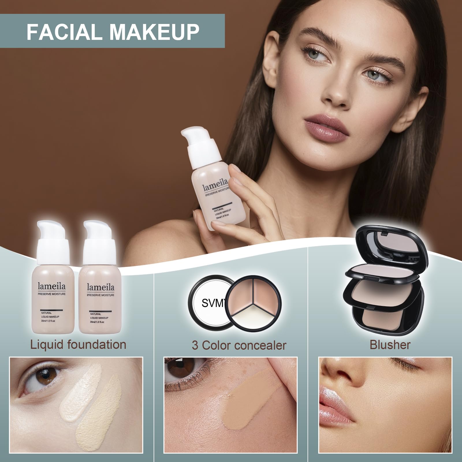 TooAemiS coffret cadeau maquillage idéal pour débutants et amateurs.
