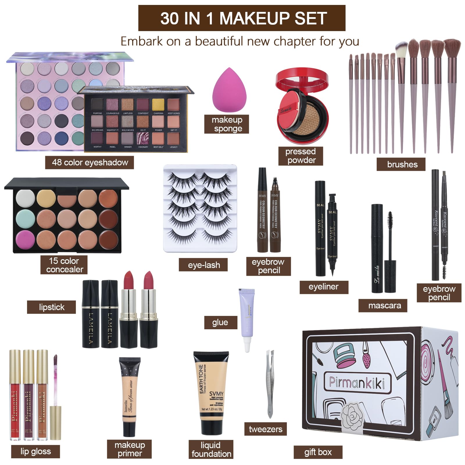 TooAemiS palette-ombres-a-poudres avec teintes neutres et vibrantes