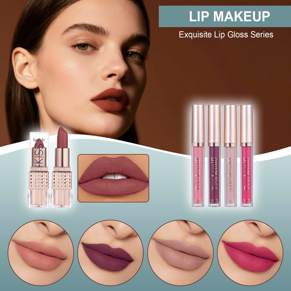 TooAemiS pinceaux maquillage ensemble pour une application fluide.