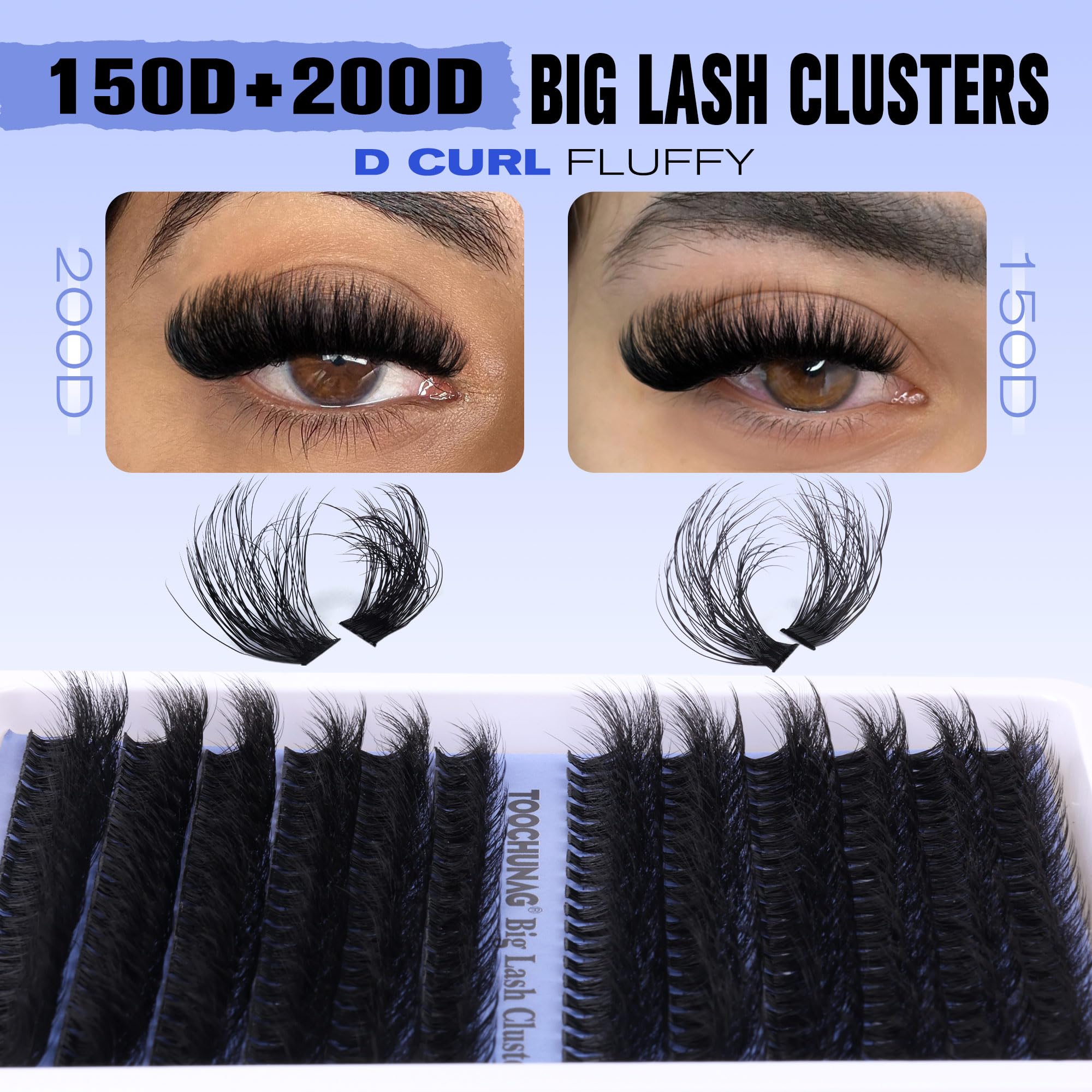 TOOCHUNAG Clusters 3D, aspect naturel et dramatique