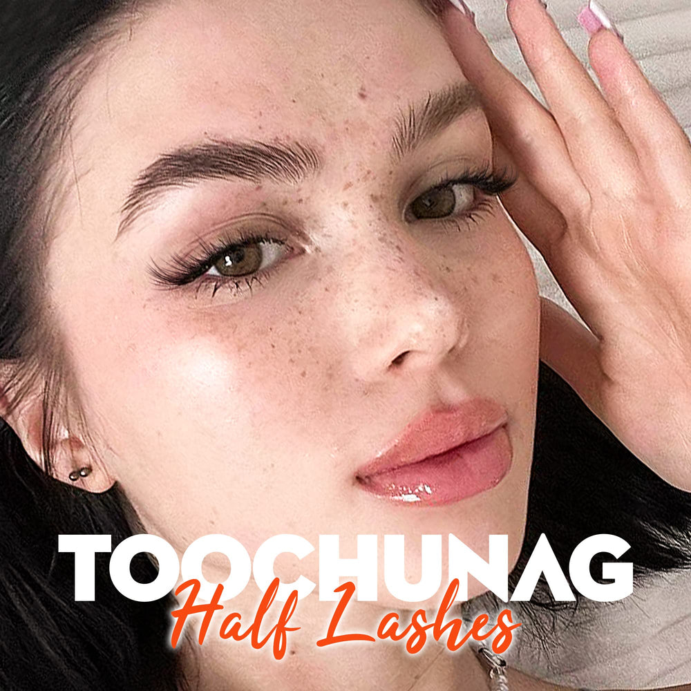 TOOCHUNAG cils en clusters, coupe personnalisable pour volume ciblé.