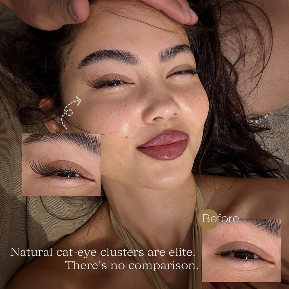 TOOCHUNAG gauche-droite longueur naturelle pour un regard harmonieux