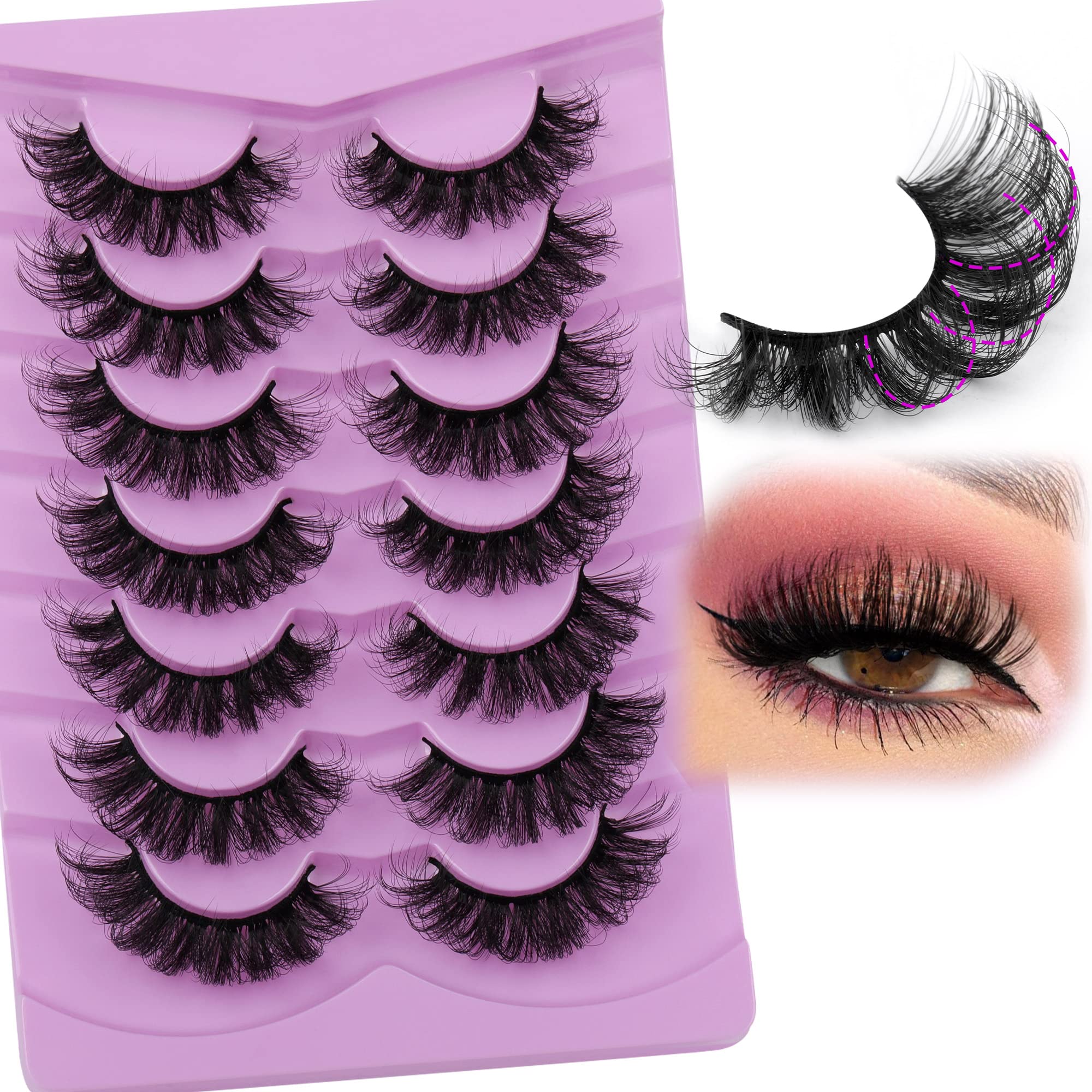 TOOCHUNAG Coffret 7 paires prêt à porter.