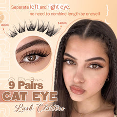 TOOCHUNAG courbure C, effet frisé pour un regard plus ouvert et naturel.
