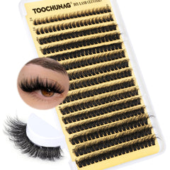 TOOCHUNAG groupe-cils-fluff-80d offre un volume léger pour un regard naturel.