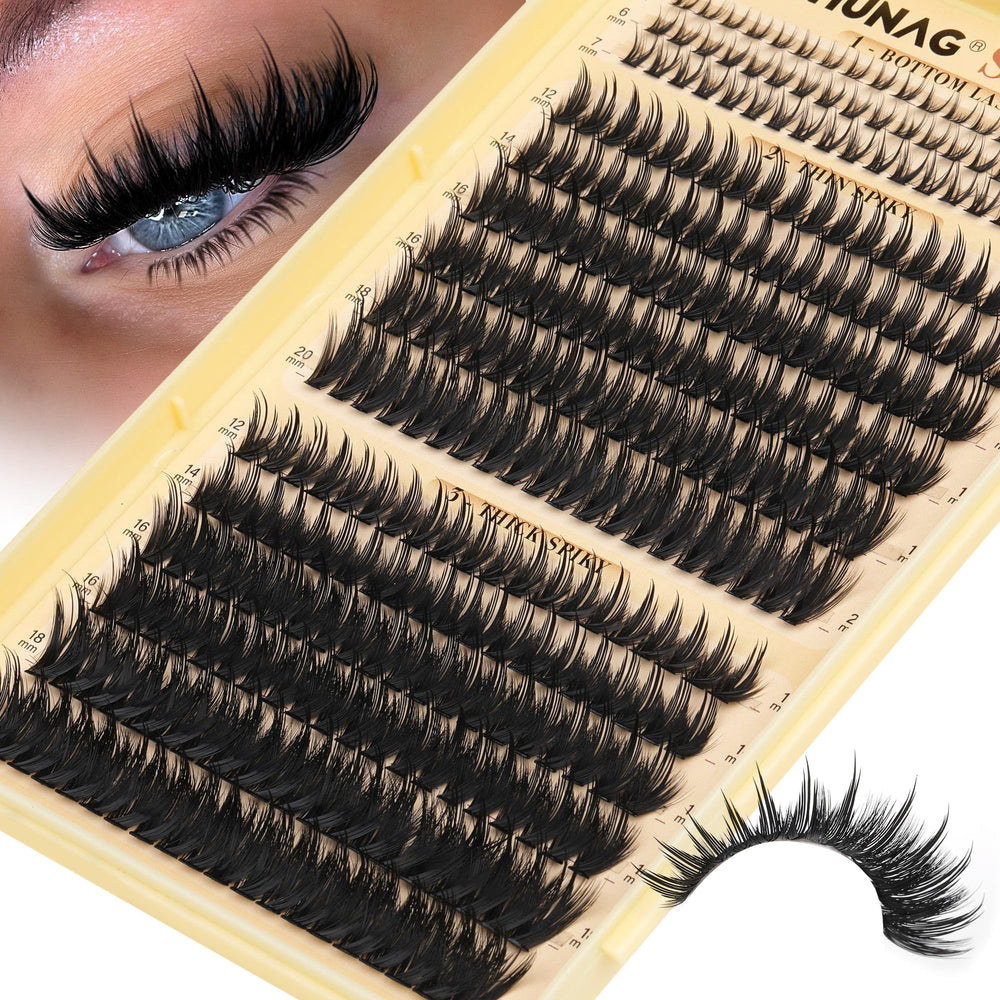 TOOCHUNAG look prêt en soirée avec des cils faciles à poser