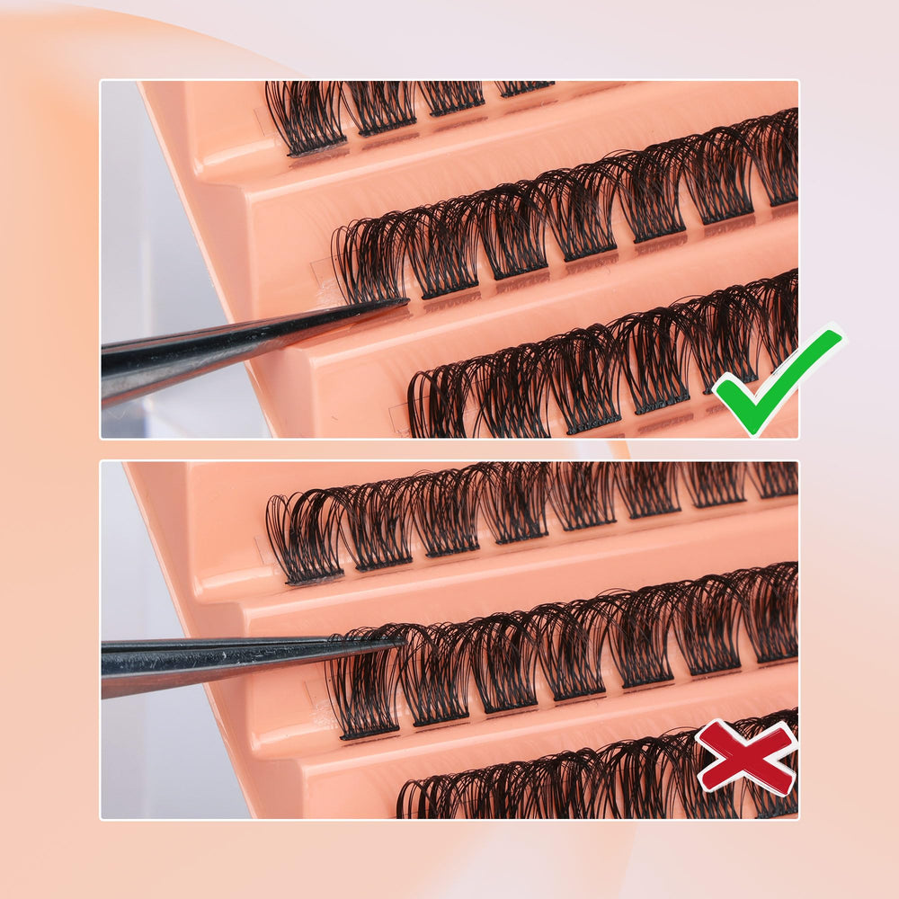 TOOCHUNAG regard lumineux avec cils pour un style doux.